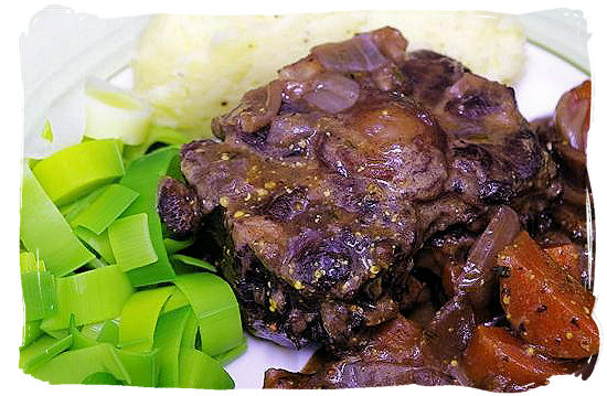 Braised oxtail - South African food adventure, South Africa food