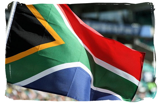Flying the Flag of South Africa - Colours of the South African Flag