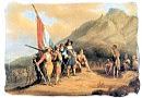 Painting of the arrival of Jan van Riebeeck in the Cape in 1652