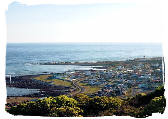 The town of L’Agulhas nearby the Agulhas National park