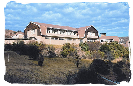 The Brandwag Hotel in the Golden Gate Highlands National Park