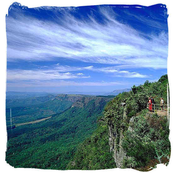 Drakensberg escarpment view in the Mpumalanga province - Travel in South Africa, South Africa travel information