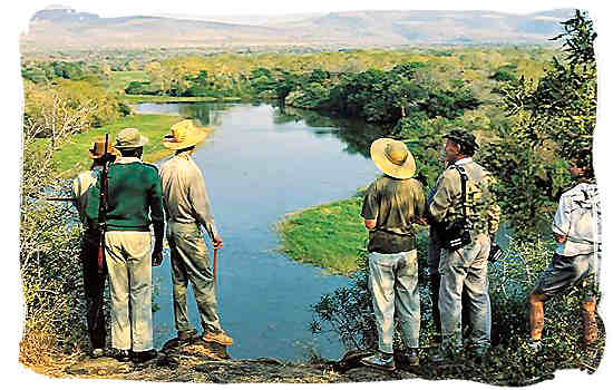 A walking safari in South Africa