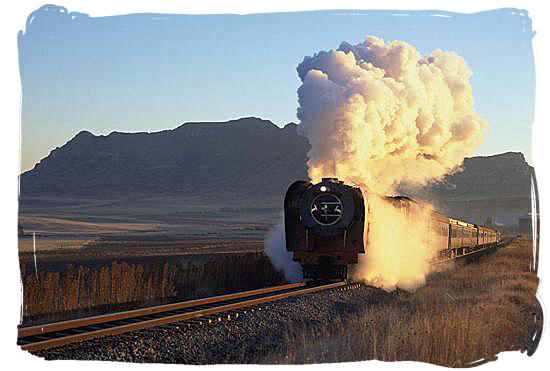 Steam train safaris in South Africa