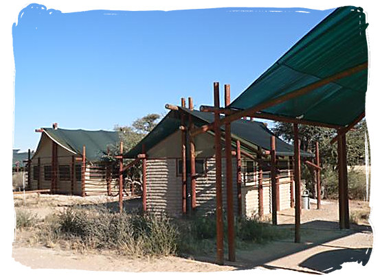 Accommodation at the camp - Grootkolk Wilderness Camp, Kgalagadi Transfrontier Park