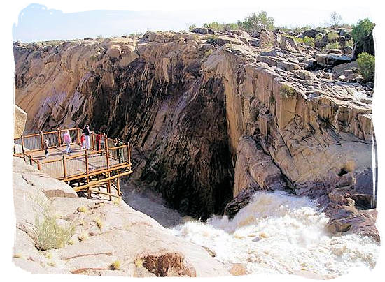 The Augrabies Falls National Park, Augrabies Resorts, South Africa - Viewing platform at the Augrabies Falls