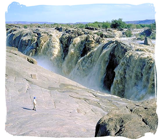 The Augrabies Falls, second largest in Africa after the Victoria falls