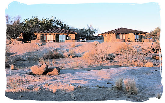 Chalets in the Augrabies Falls National Park