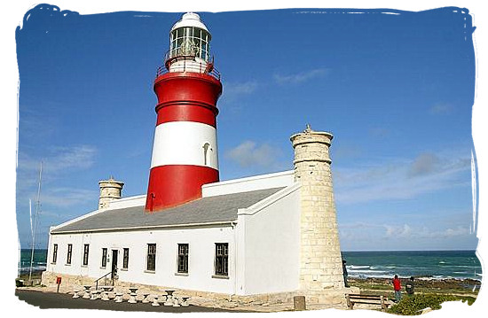 The Cape Agulhas lighthouse