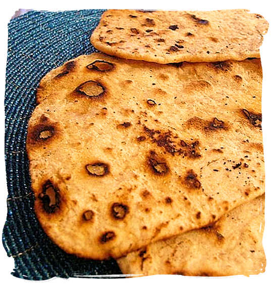Chapati - South African food adventure, South Africa food