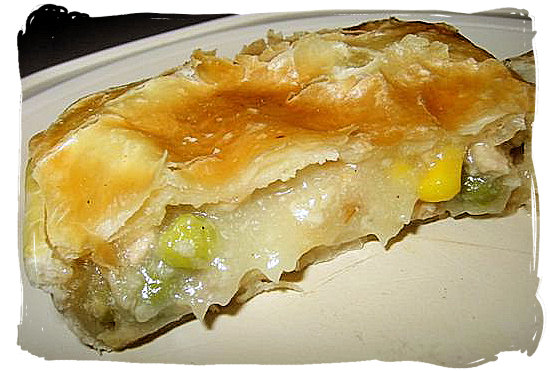Chicken Pie - South African food adventure, South Africa food