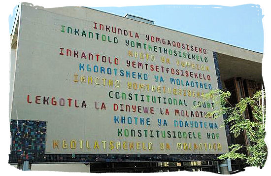 The words “constitutional court” in South Africa’s 11 languages - South African constitution