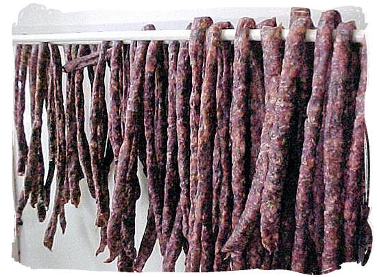 Droëwors (Dried sausage) - South African food adventure, South Africa food