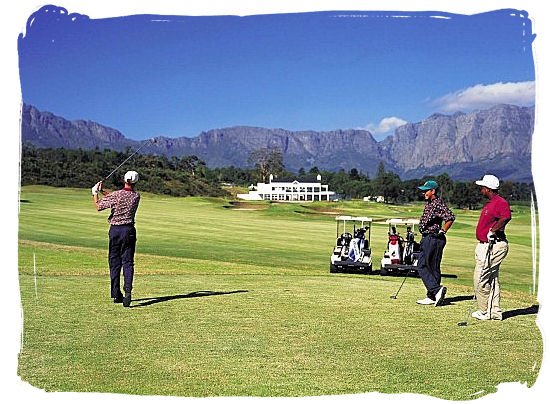 Erinvale in Somerset West is said to be one of the best residential golf courses in South Africa - Activity Attractions in Cape Town South Africa and the Cape Peninsula