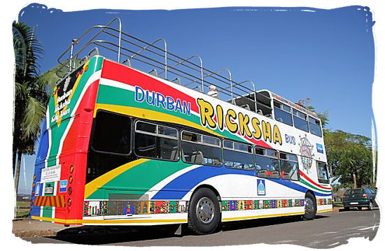The Ricksha bus offers two Durban city tours a day