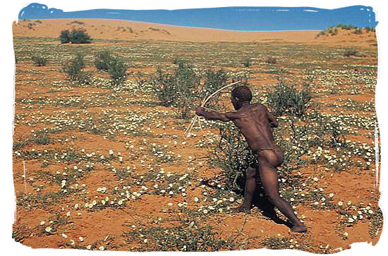 The San people lived and hunted in total harmony with nature, posing no threat to wildlife and vegetation - The San People or Bushmen of South Africa, also known as the Khoisan