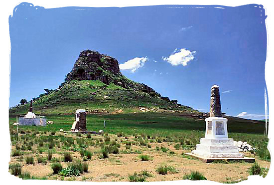 The battlefield at Isandhlwana hill