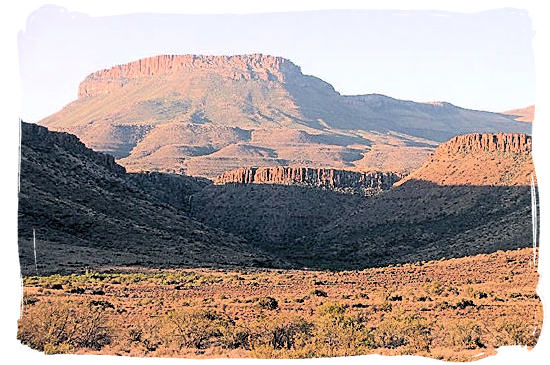 Landscape in the Karoo National Park