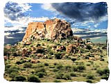 Mapungubwe Hill in the Mapungubwe National park