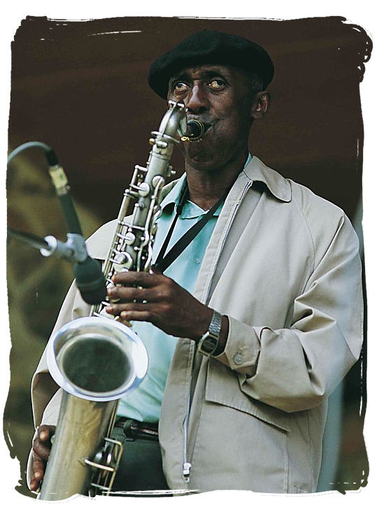 African musician in full concentration- Festivals of South Africa