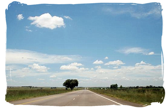 The N4 highway from Johannesburg to the Kruger National Park and Mozambique