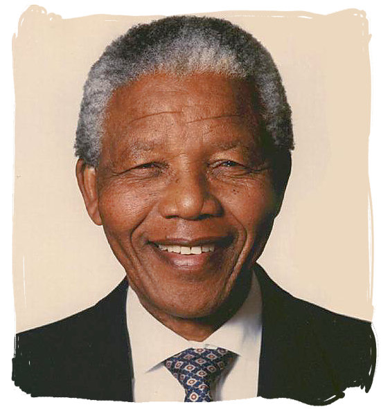 Madiba Nelson Mandela, first State President of the new South Africa from 1994 till 1999 - History of Apartheid in South Africa