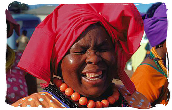Cheerful Northern Sotho (BaPedi) lady - Black People in South Africa, Black Population in South Africa