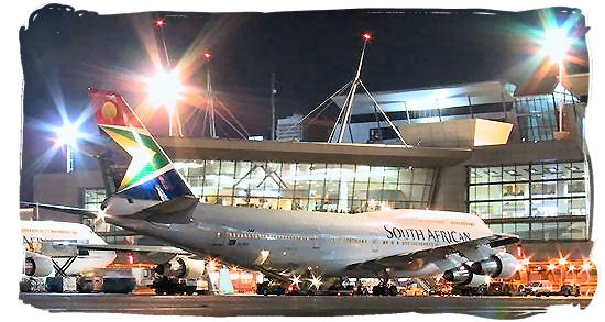 Oliver Tambo International airport at Johannesburg, South Africa - travel to south africa, tours to south africa, south africa tourism
