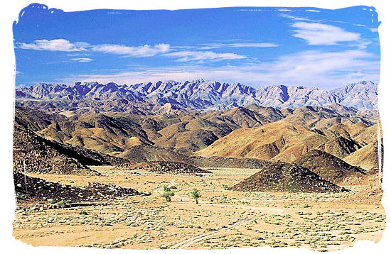 Mountain landscape in the Richtersveld