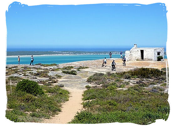 View across the Langebaan lagoon from the Seeberg House view point - West Coast National Park Attractions, South Africa National Parks