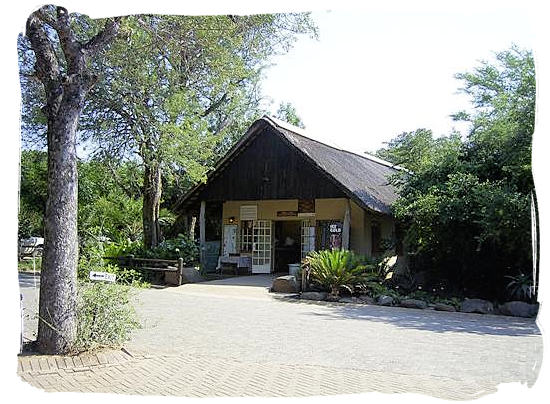 The small well-stocked shop at the Orpen camp in the Kruger National Park, South Africa