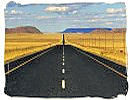 Provincial road in the Northern Cape province