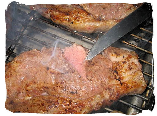 What do you think - medium to rare? - South African barbecue tips and ideas