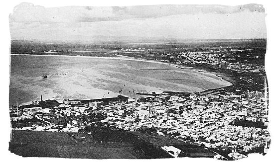 Table bay around the year 1900 - History of Cape Town South Africa, Cape of Good Hope History