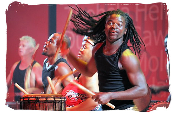 South African Drum Café band in action - The Ndebele Tribe, Ndebele People, Culture and Language