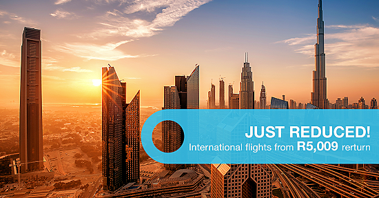 International flights further reduced