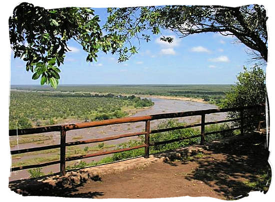 Olifants Restcamp, Kruger National Park, South Africa - View from the perimeter of the camp