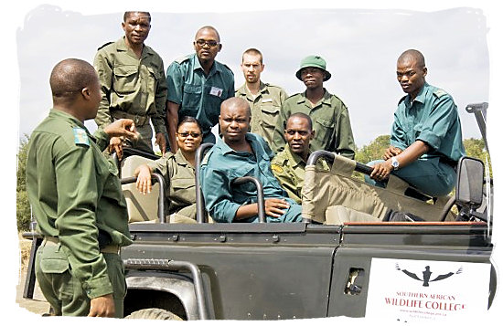 Students attending a natural resource management course at the Southern African Wildlife College in the Limpopo Province - languages of south africa, south african language