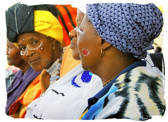 Xhosa ladies in traditional dress - Xhosa Tribe, Xhosa Language and Xhosa Culture in South Africa