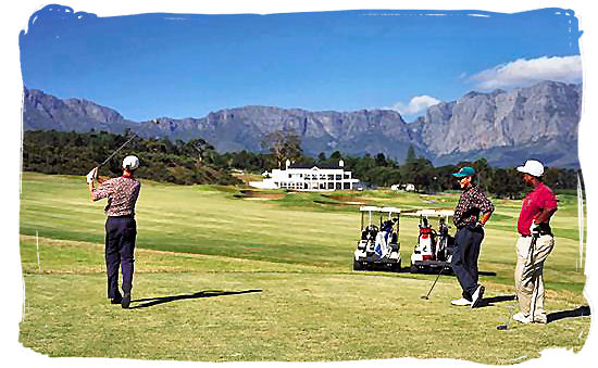Erinvale golf course in Somerset West in the Cape province - South Africa Tours, Best Safari Tours of South Africa