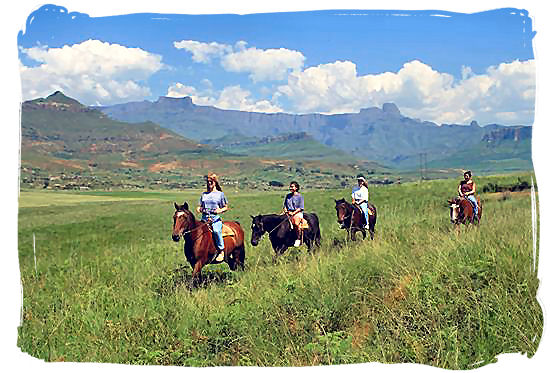 Horse-riding in KwaZulu-Natal - South Africa Tours, Best Safari Tours of South Africa