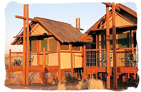 Accommodation at the camp - Bitterpan Wilderness Camp, Kgalagadi Transfrontier Park