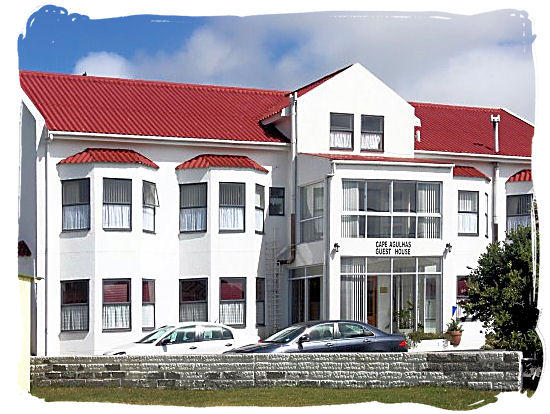 Cape Agulhas guest house at the southern tip of the African continent