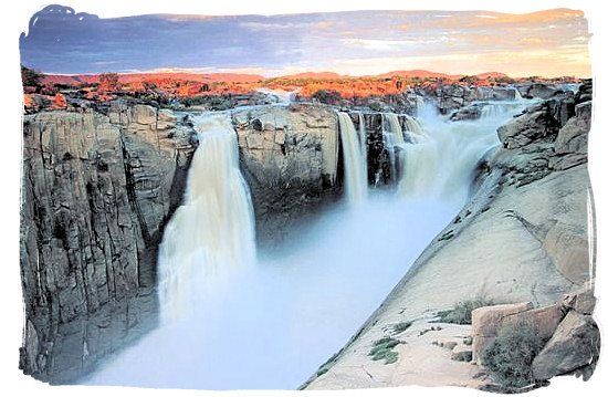 The spectacular Augrabies Falls