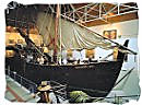 A replica of the ship of seafarer Bartolomeu Dias 