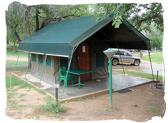 Budget type Safari tent - Skukuza Safari, Travel and Accommodation