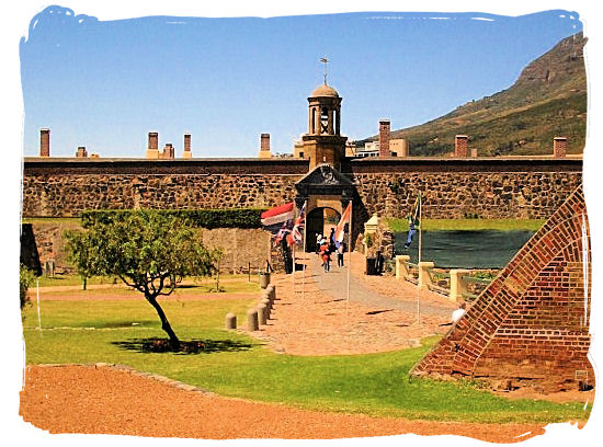 Main entrance to the Castle - Dutch East India Company, Jan van Riebeeck