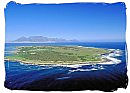 Robben Island, where Nelson Mandela was kept prisoner