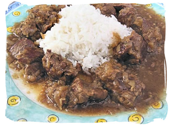 Denningvleis (Denning meat), a delicious Cape malay speciality - Cape Malay cuisine
