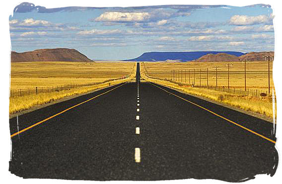 National road in the North West Province of South Africa